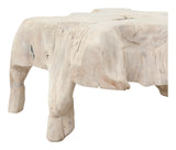 Large Bleached Teak Root Coffee Table