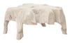 Large Bleached Teak Root Coffee Table