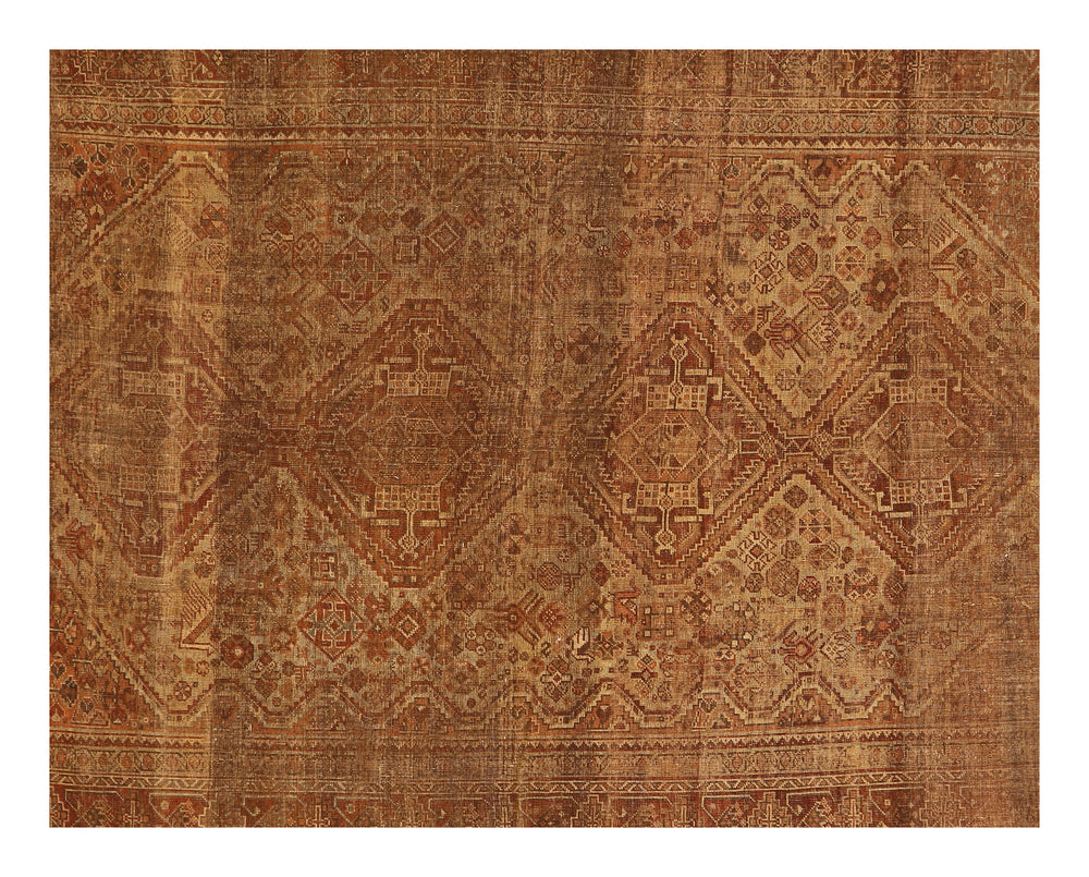 Vintage Shiraz Rug - 9'7" x 6'9"