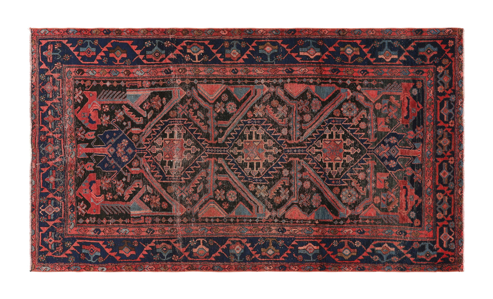 Vintage Bidjar Rug - 7'8" x 4'3"