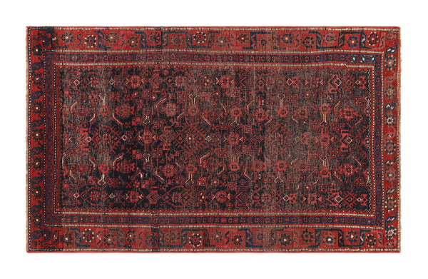 Vintage Bidjar Rug - 6'4" x 3'8"