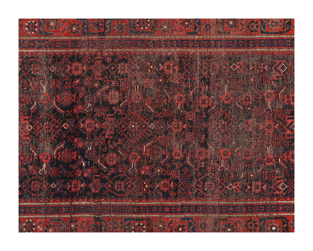 Vintage Bidjar Rug - 6'4" x 3'8"