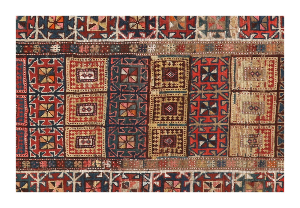 Vintage Kazak Rug - 8'6" x 3'1"