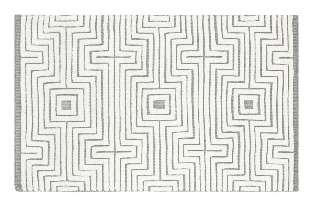 Farso Rugs - Ivory & Grey