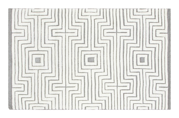 Farso Rugs - Ivory & Grey