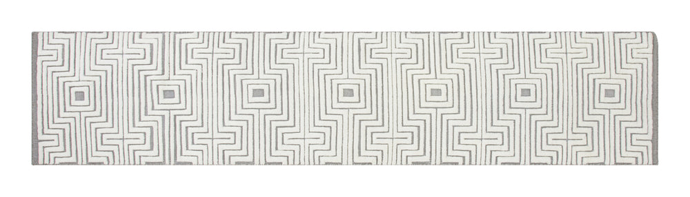 Farso Rugs - Ivory & Grey