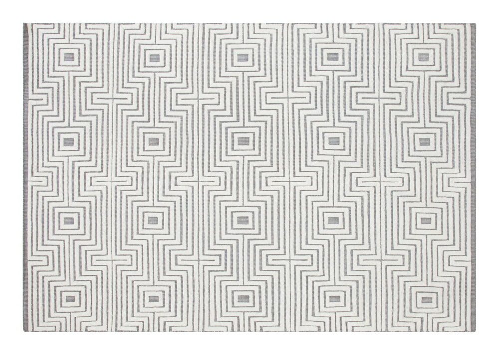 Farso Rugs - Ivory & Grey