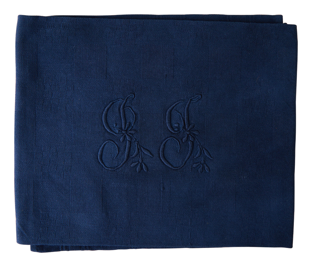 Vintage French Napkin - Indigo