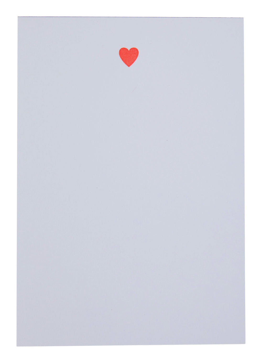 Heart Notepad