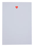 Heart Notepad