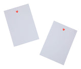 Heart Notepad