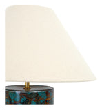 Marbleized Table Lamp