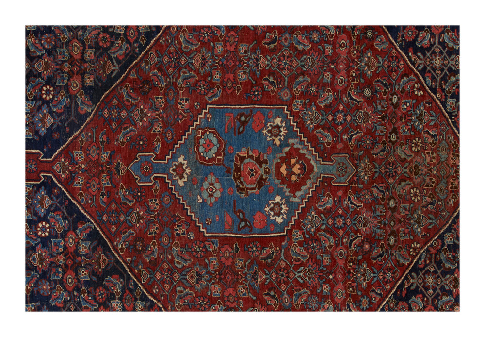 Vintage Bidjar Rug - 10'8" x 7'7"