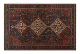 Vintage Qashqai Rug - 9'9" x 6'5"