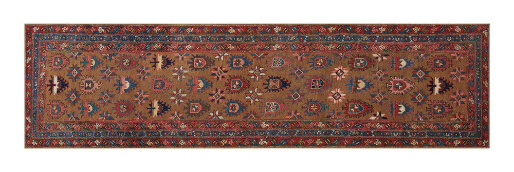 Vintage Heriz Rug - 12'7" x 3'4"