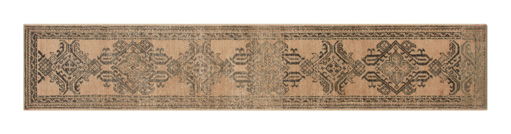 Vintage Oushak Rug - 12'5" x 2'4"