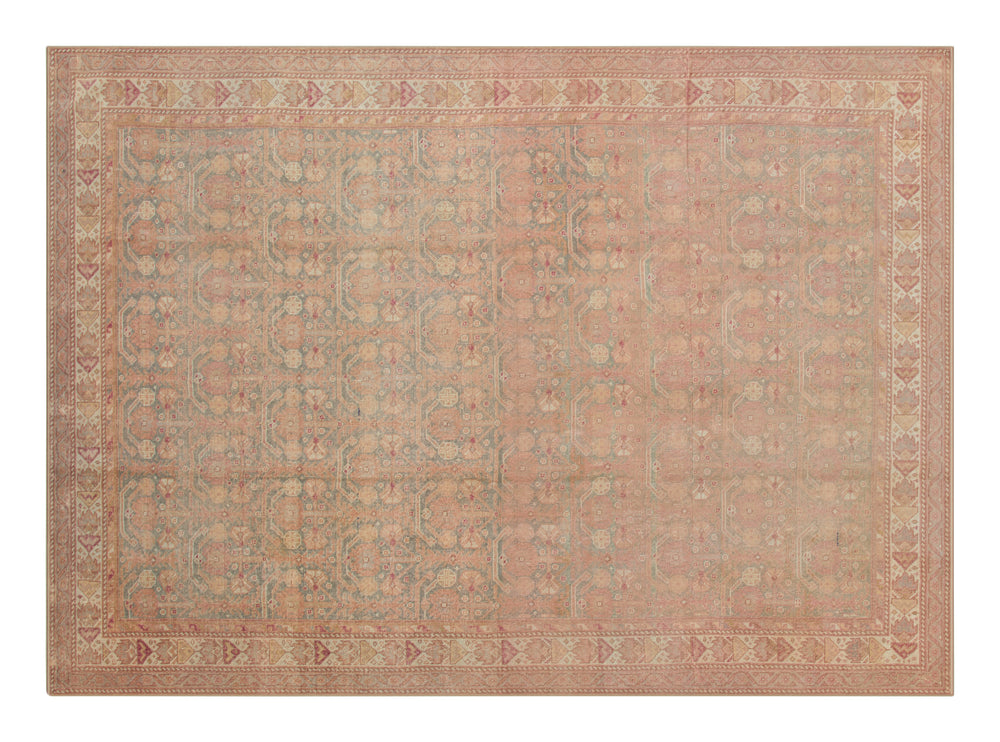 Vintage Oushak Rug - 11'1" x 8'1"