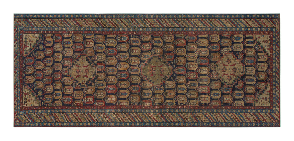 Vintage Khila Rug - 10'8" x 4'8"