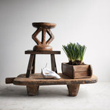 Vintage Chinese Wood Stool