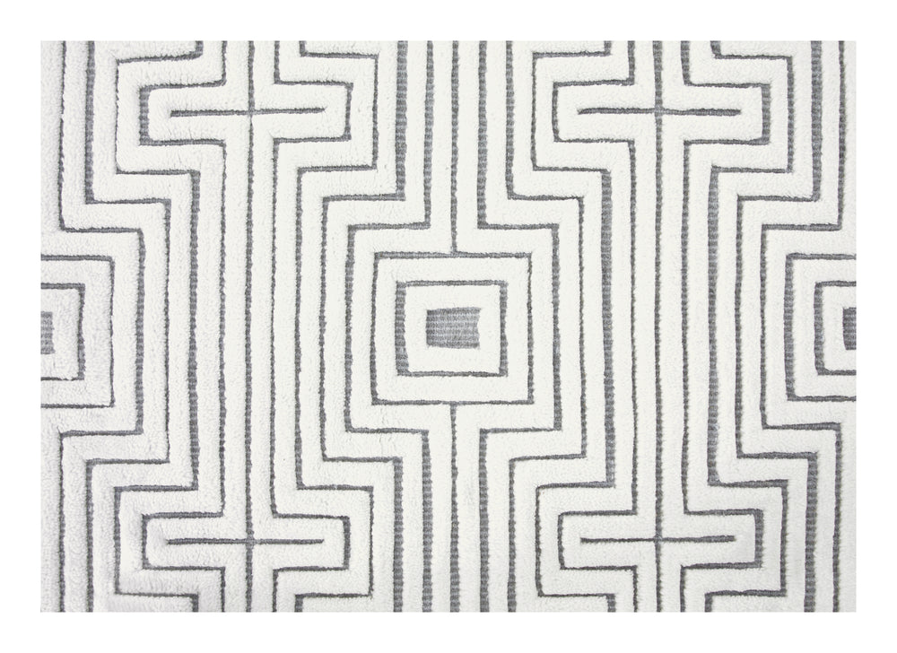 Farso Rugs - Ivory & Grey