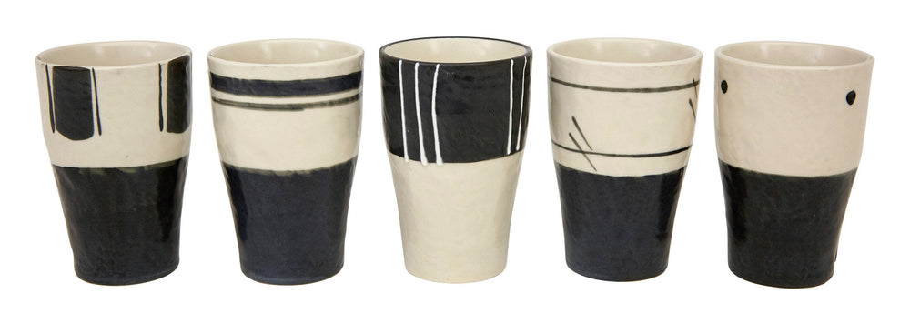 Black and White Cups