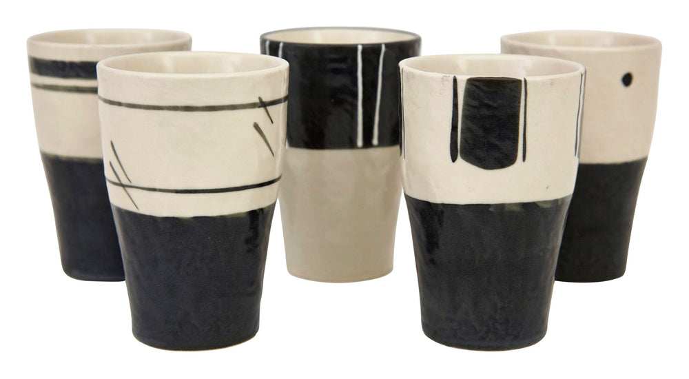 Black and White Cups