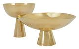 Brass Pedestal Bowls