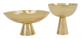 Brass Pedestal Bowls