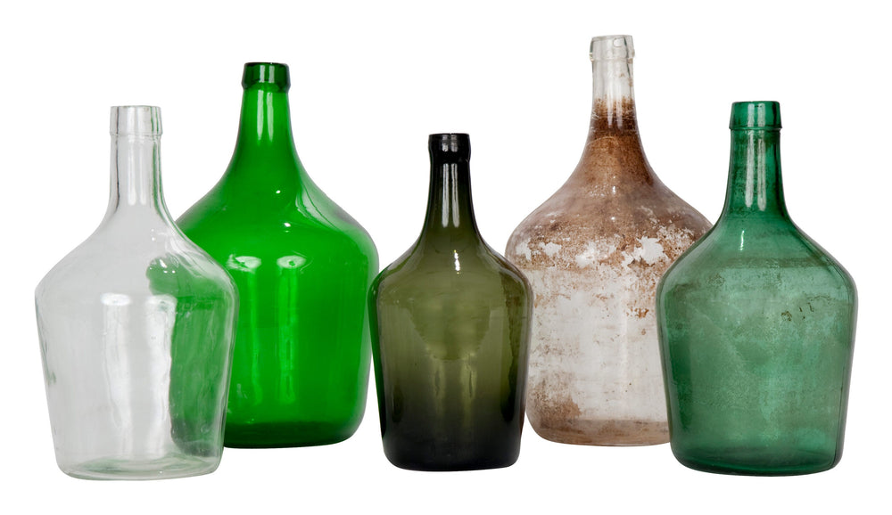 Vintage Demijohn Bottles