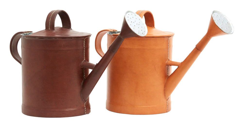 Leather Watering Cans