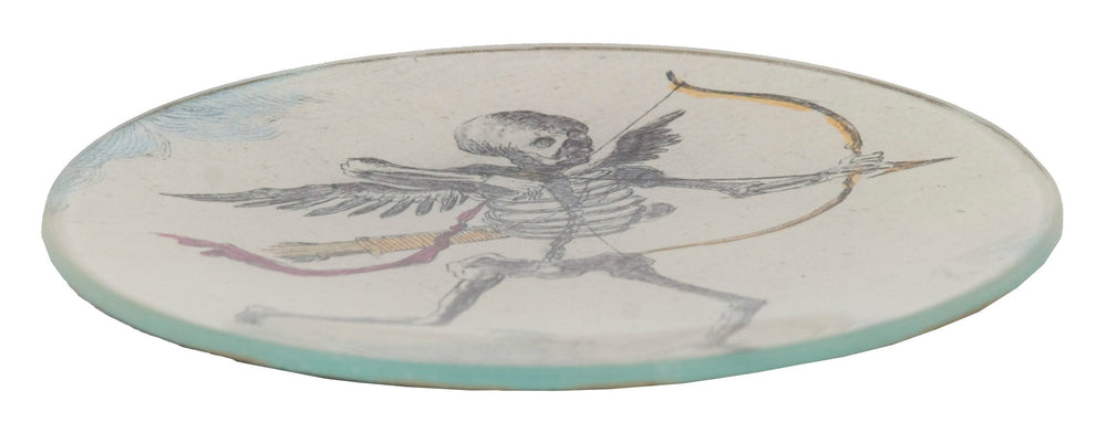 Skeleton With Arrow Plate