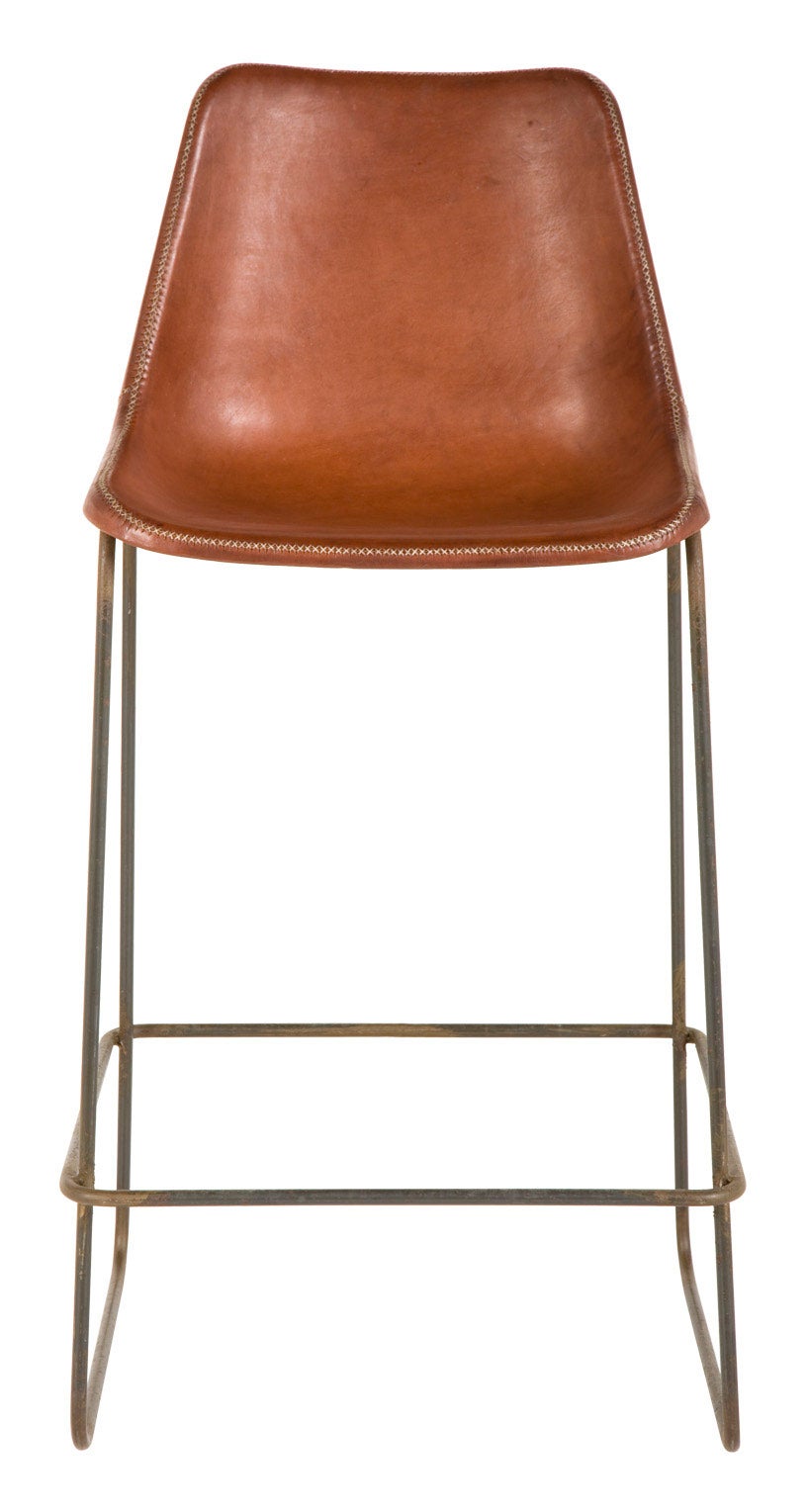 Fernando Brown Bar Stool