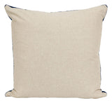 Navy Mohair Pillows