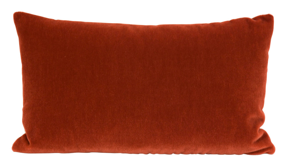 Persimmon Mohair Pillows