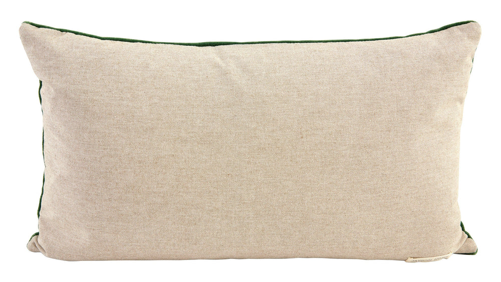 Emerald Mohair Pillows