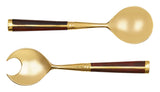 Brass & Wood Servers