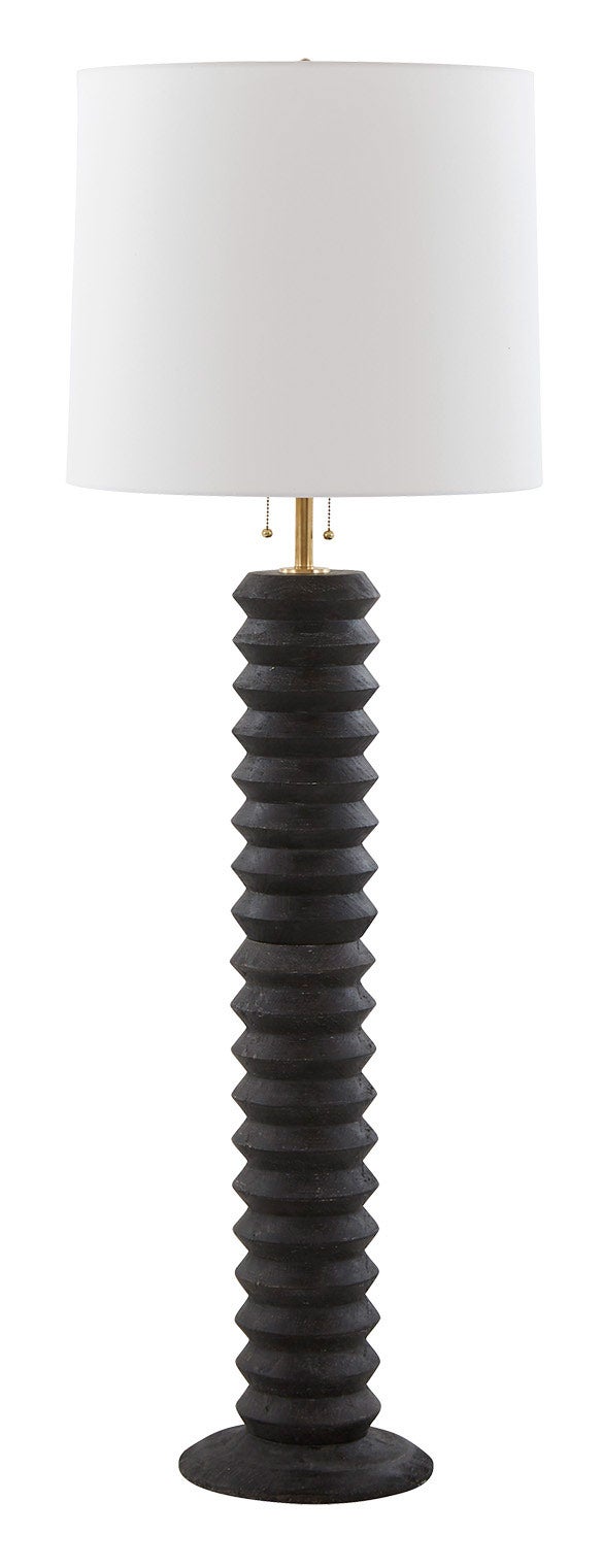 Willow Floor Lamp - Ebony