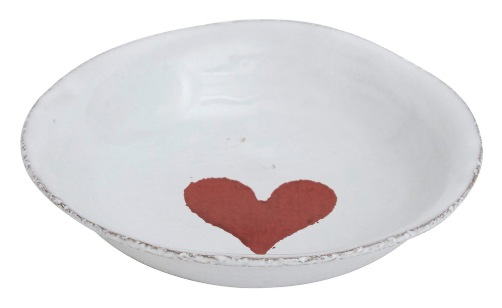 Astier de Villatte Heart Deep Saucer