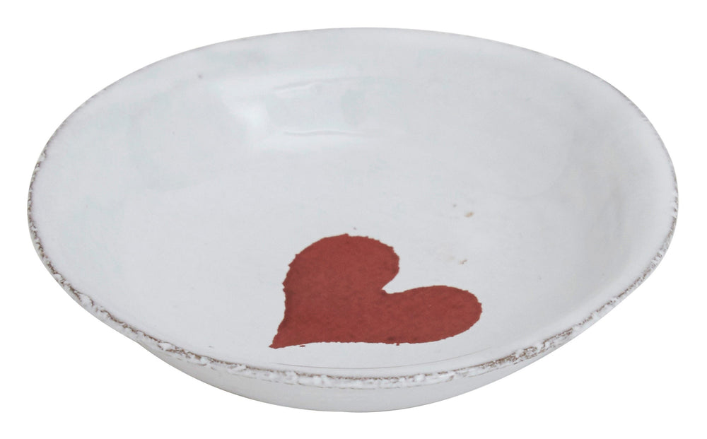 Astier de Villatte Heart Deep Saucer