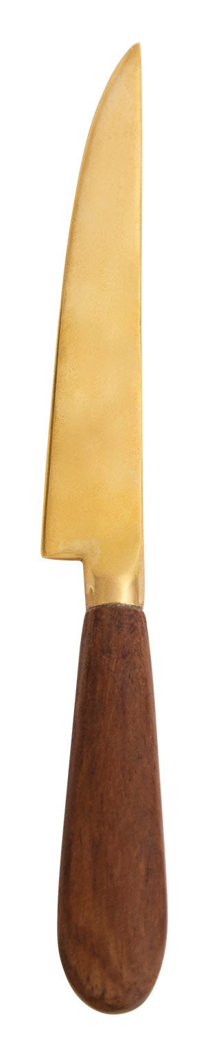 Rosewood & Brass Knives