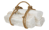 Selenite Fireplace Logs