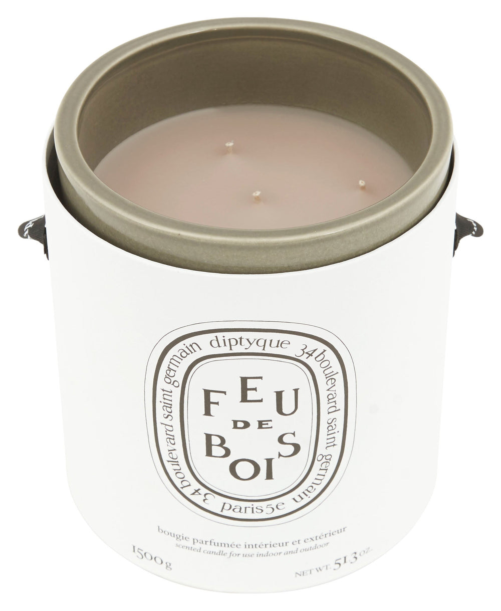 Diptyque Feu De Bois Ceramic Candle