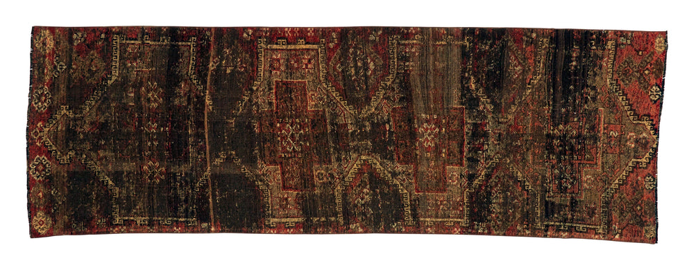 Vintage Oushak Rug - 10'6" x 3'6"