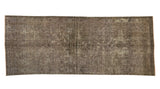 Vintage Overdyed Rug - 12'5" x 4'11"